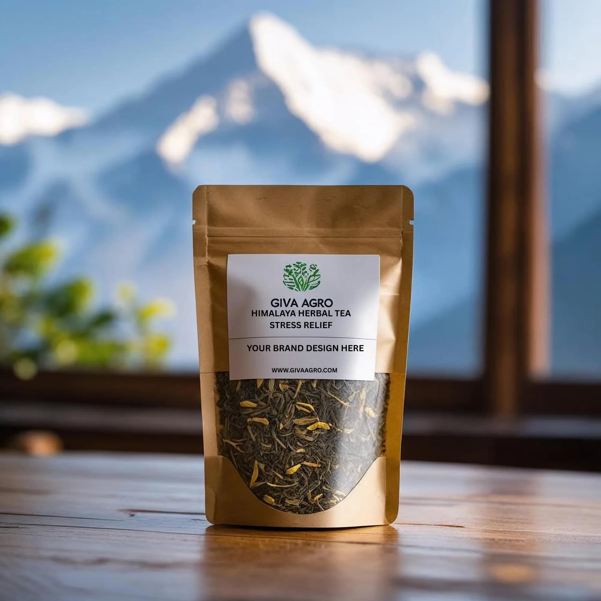 🌿 The Essence of the Himalayas in Every Sip: Giva Agro’s Private Label Herbal Teas.