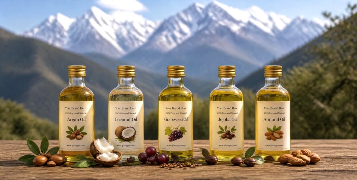 Carrier oils and butters